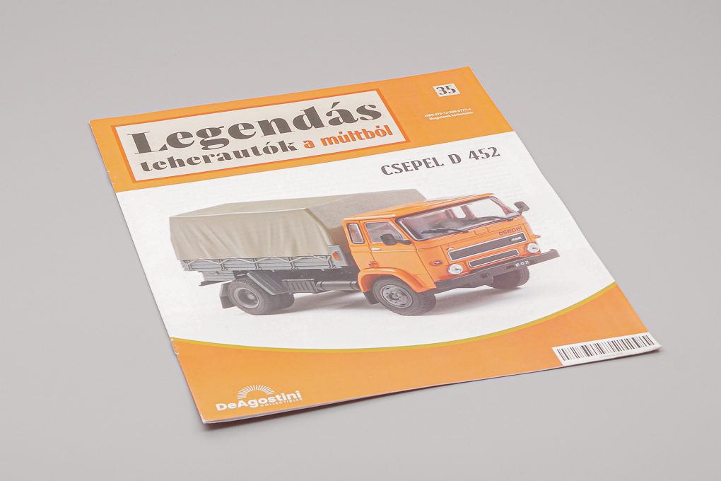 Журнал Legendas teherautok #35 - J850