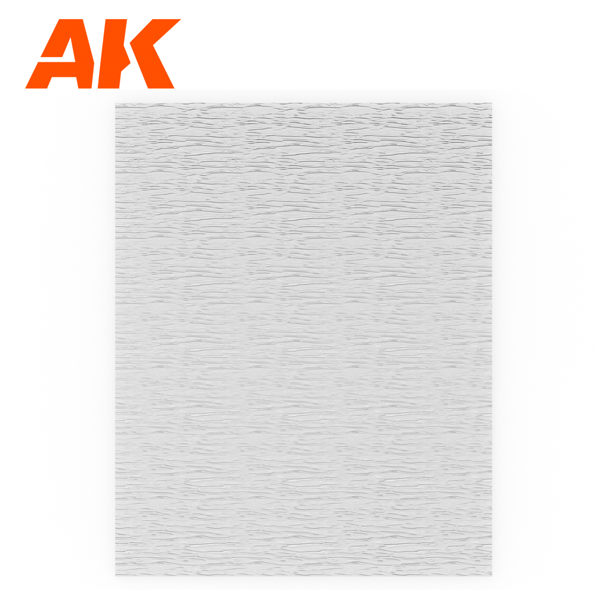 Лист для имитации речного течения/ Water Sheet Transparent Running Water 245 x 195mm - AK6584