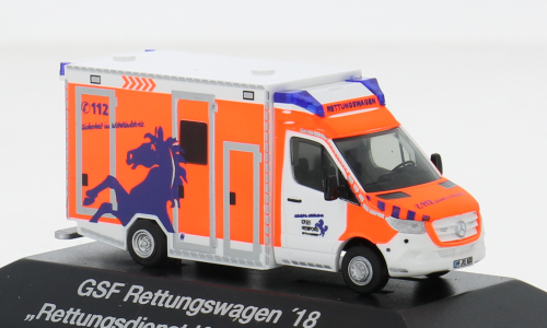 1:87 MERCEDES-BENZ GSF RTW (2018), Rettungdienst Kreis Herford - 76171