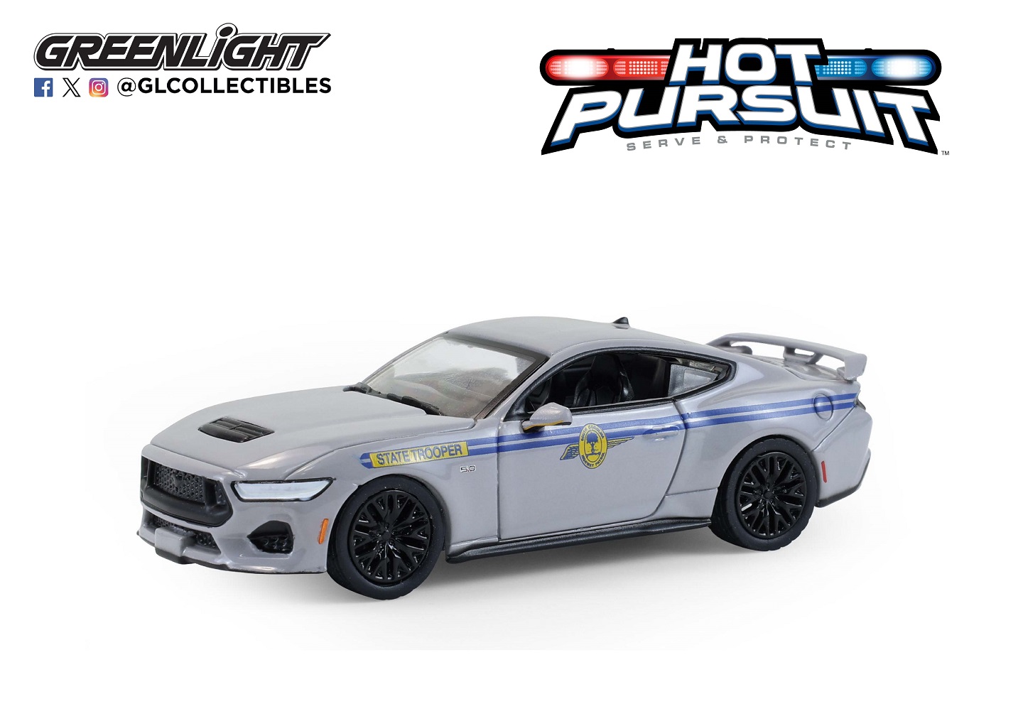 1:64 FORD Mustang GT 'South Carolina Highway Patrol' 2023 - 43050F