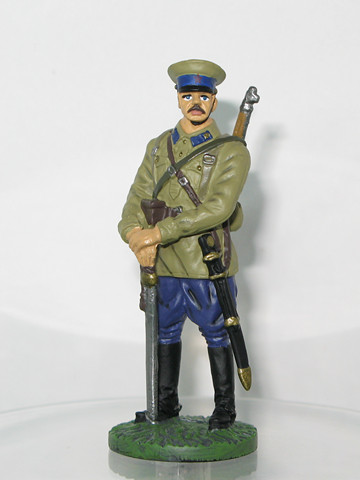 1:32 Фигурка Рядовой кавалерии в походной форме, 1941 г., Солдаты ВОВ №29 - SVO029
