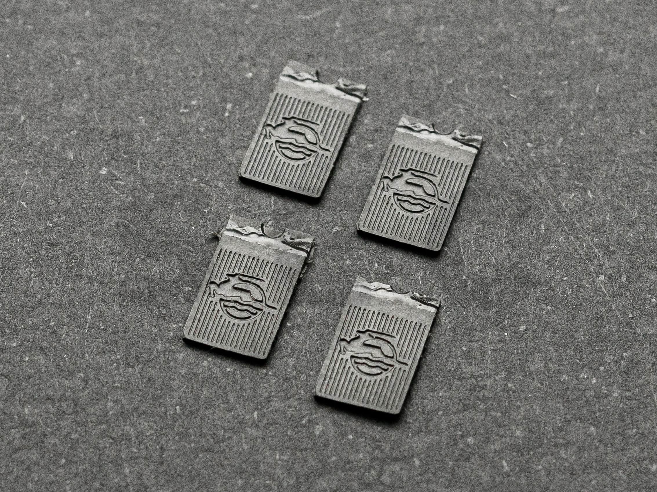 1:43 Брызговики №10 (21), комплект 4шт. - SEC047