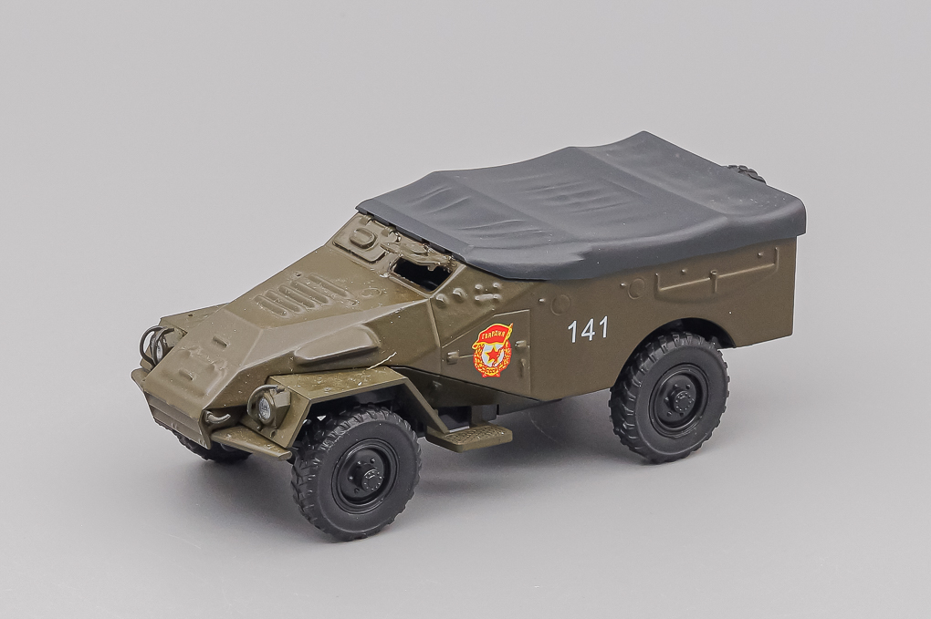 1:43 БТР 40 с тентом, Автолегенды СССР 121, защитный - AL121-X6