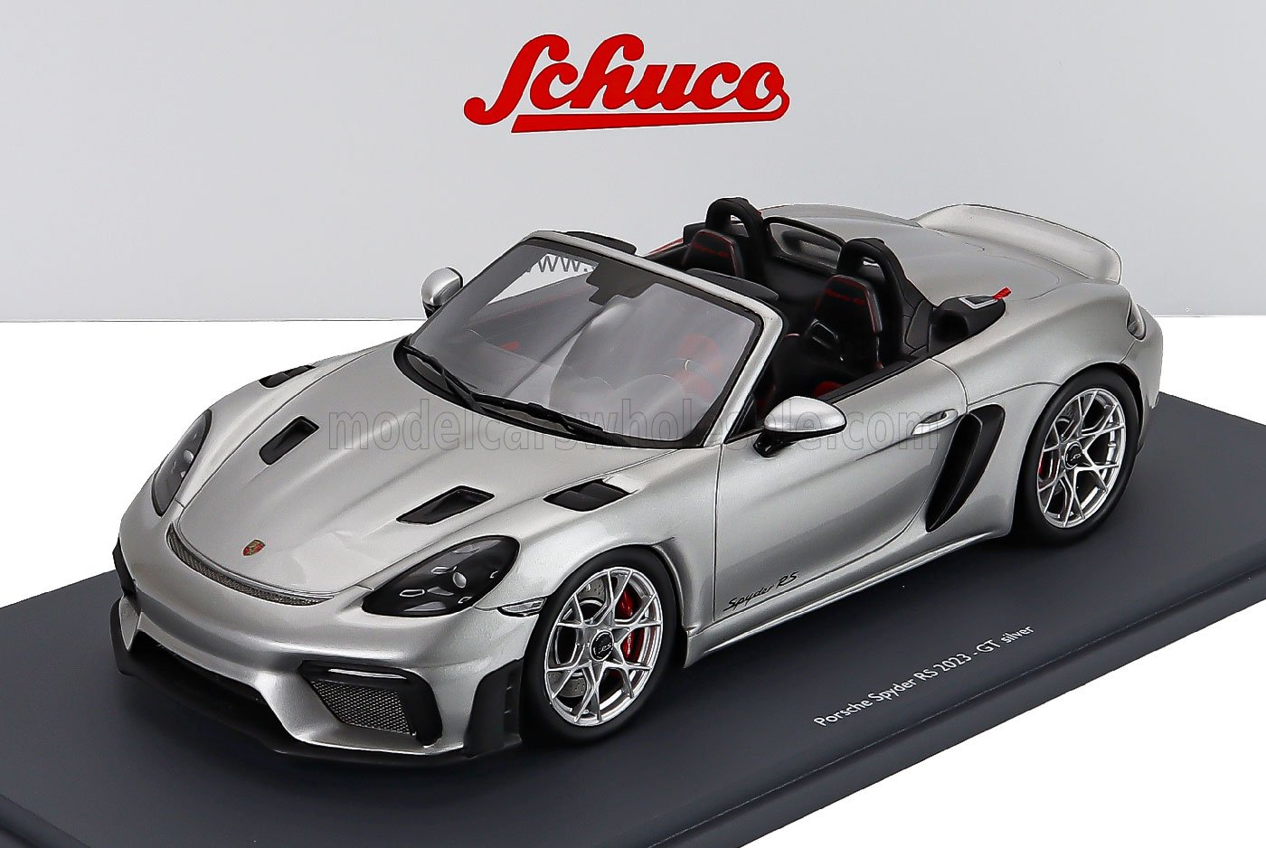 1:18 PORSCHE 718 (982) Spider Rs Cabriolet Open (2023), Silver - 18U00013