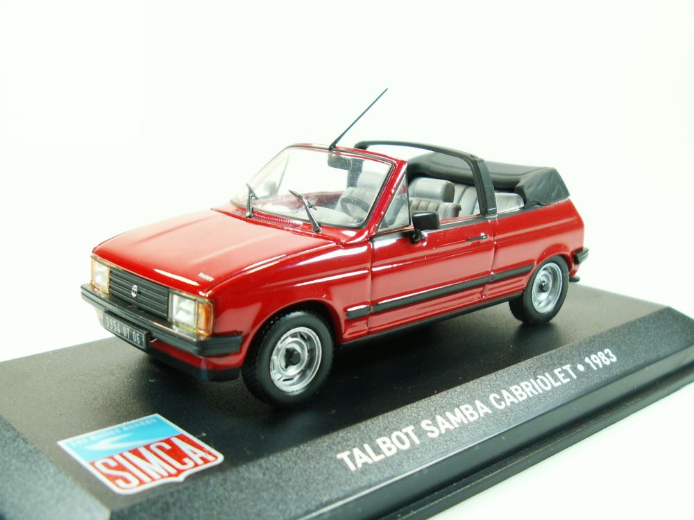1:43 TALBOT Samba Cabriolet (1983), red - ALT064