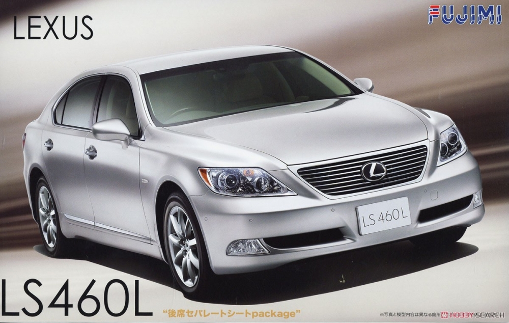 1:24 Сборная модель LEXUS LS460L 'Separate Back Seat Package' - 03801