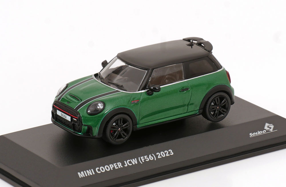 1:43 MINI Cooper (F56) John Cooper Works (2023), green metallic/ black - S4315002