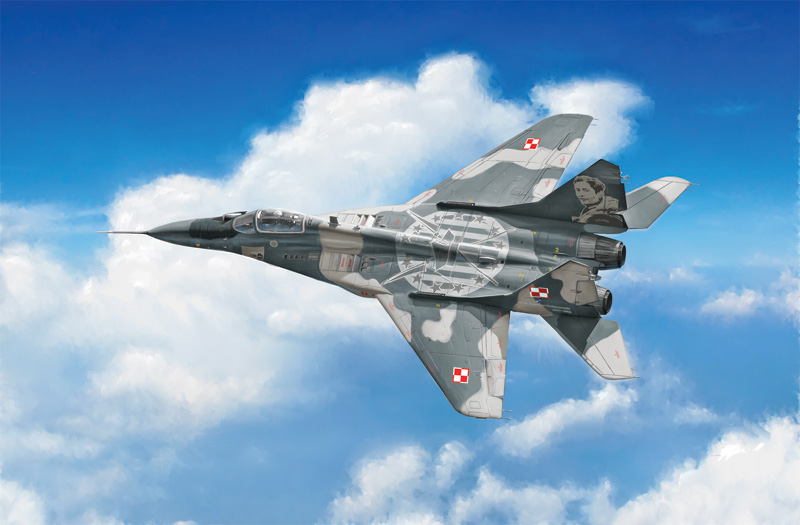 1:72 Сборная модель Сверхзвуковой истребитель МиГ-29А - 1377