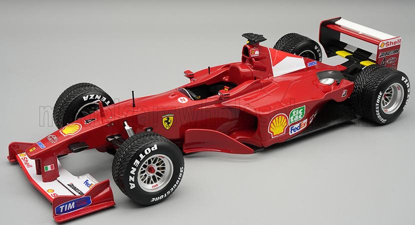 1:18 FERRARI F1 F2000 №4 Winner German Hockenheim GP with Rain Tires (2000) Rubens Barrichello - TM18-394B