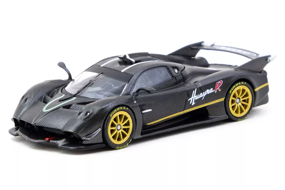 1:64 PAGANI Huayra R, black/carbon - T64G-TL035-MBCF