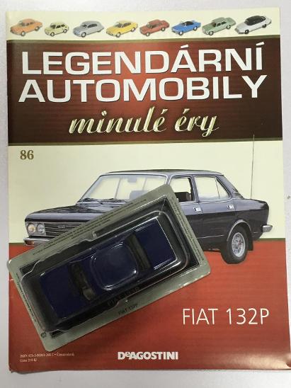 1:43 FIAT 132P, Legendarni automobily minule ery 86 - LAME086