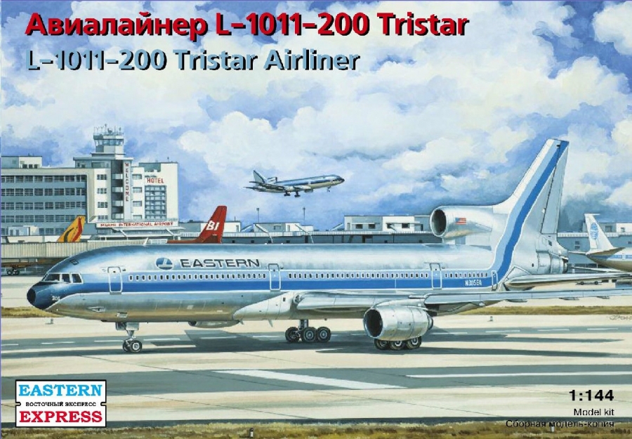 1:144 Сборная модель Авиалайнер L-1011-200 EASTERN - 144106