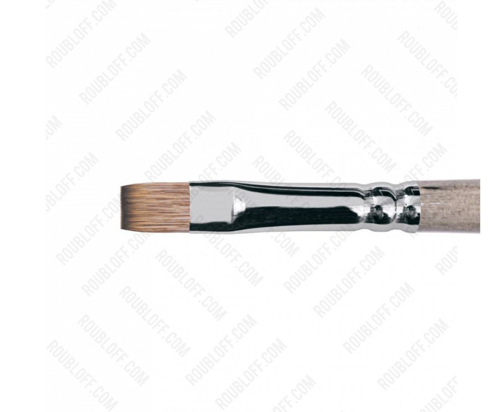 Кисть имитация мангуста плоская укороченная №2 (ЖТ2-02,04Б) - R1342