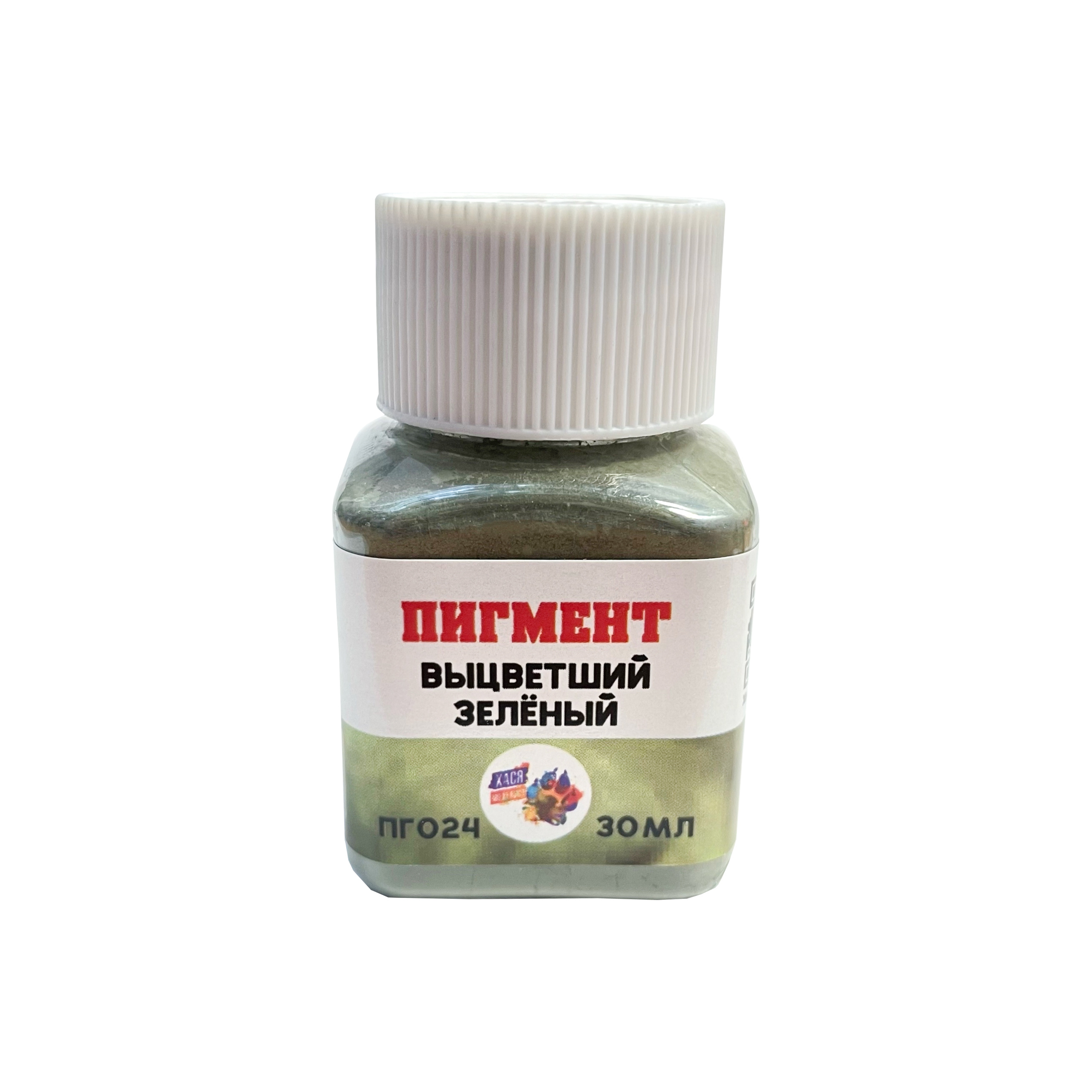 Пигмент 'Зеленый выцветший', 30 мл - ПГ024