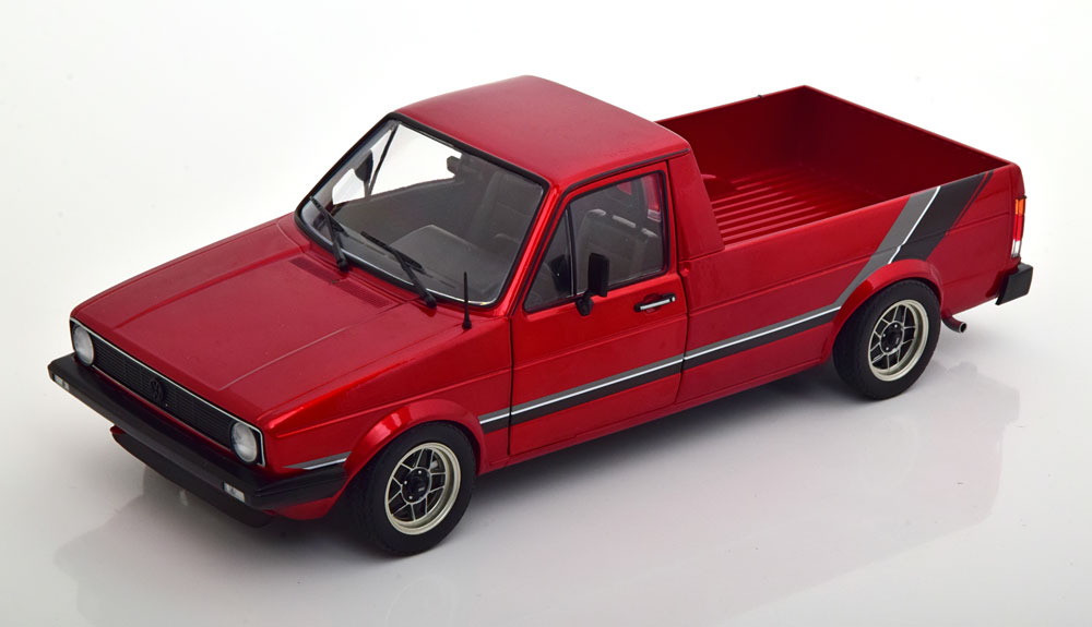 1:18 VOLKSWAGEN Caddy MK1 (1982), rotmetallic - S1803508