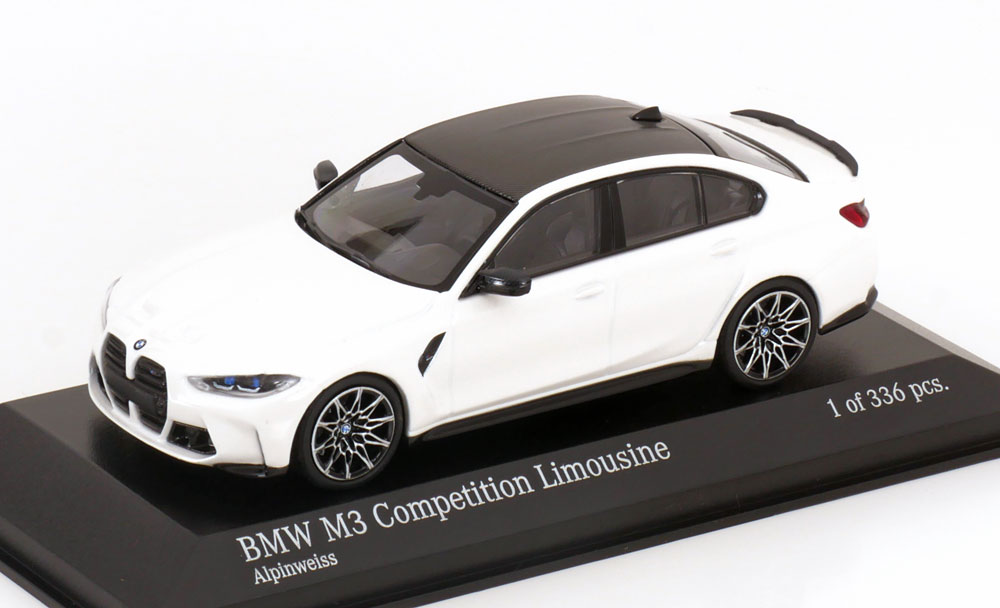 1:43 BMW M3 Competition Saloon (2020), white carbon - 410020204