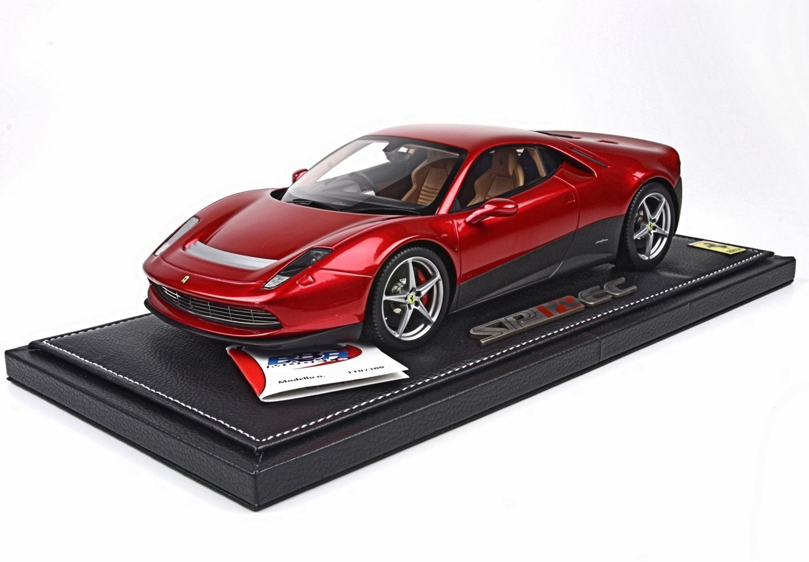 1:18 FERRARI SP12 EC 2012, red - P1860
