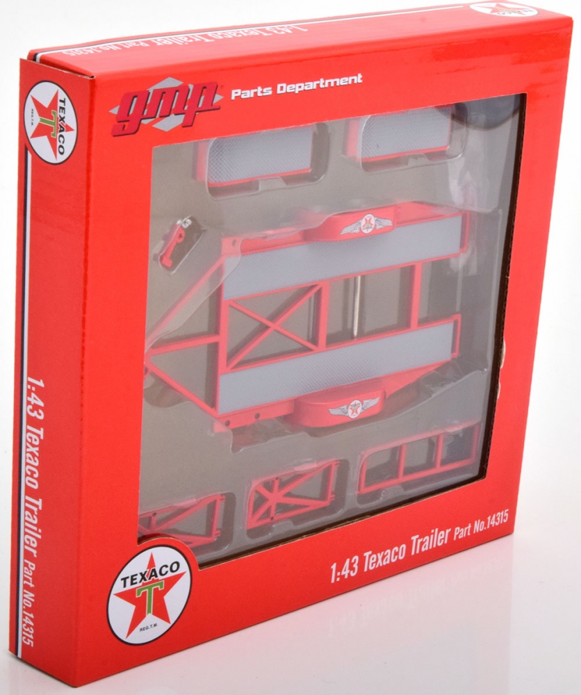1:43 TEXACO Trailer, rot - 14315