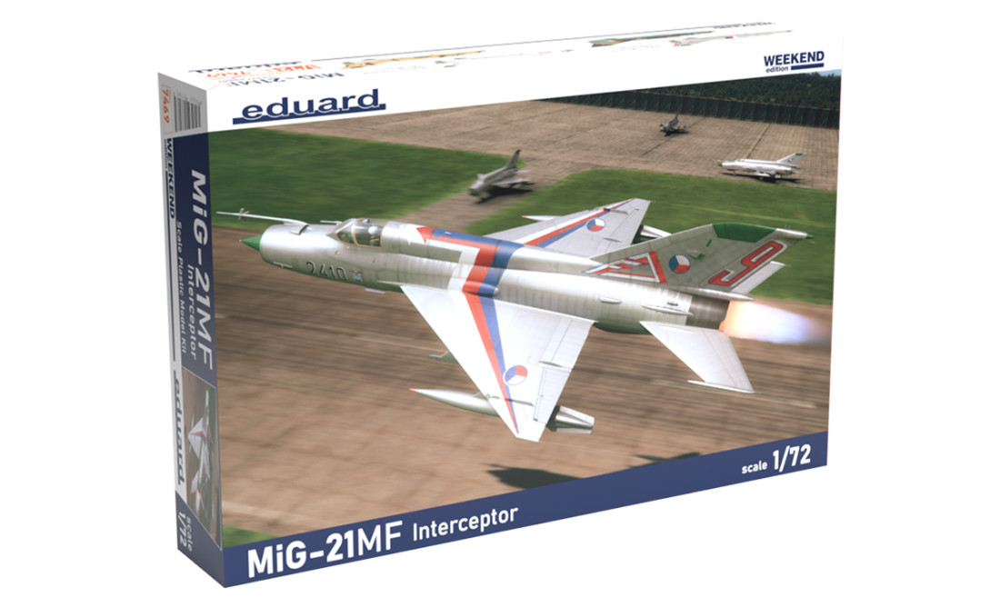 1:72 Сборная модель Советский истребитель MiGG-21MF Interceptor (Weekend) - 7469