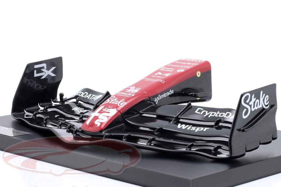 1:8 Носовой обтекатель Alfa Romeo C43 Valtteri Bottas #77 / Zhou Guanyu #24 (2023) - HC809202