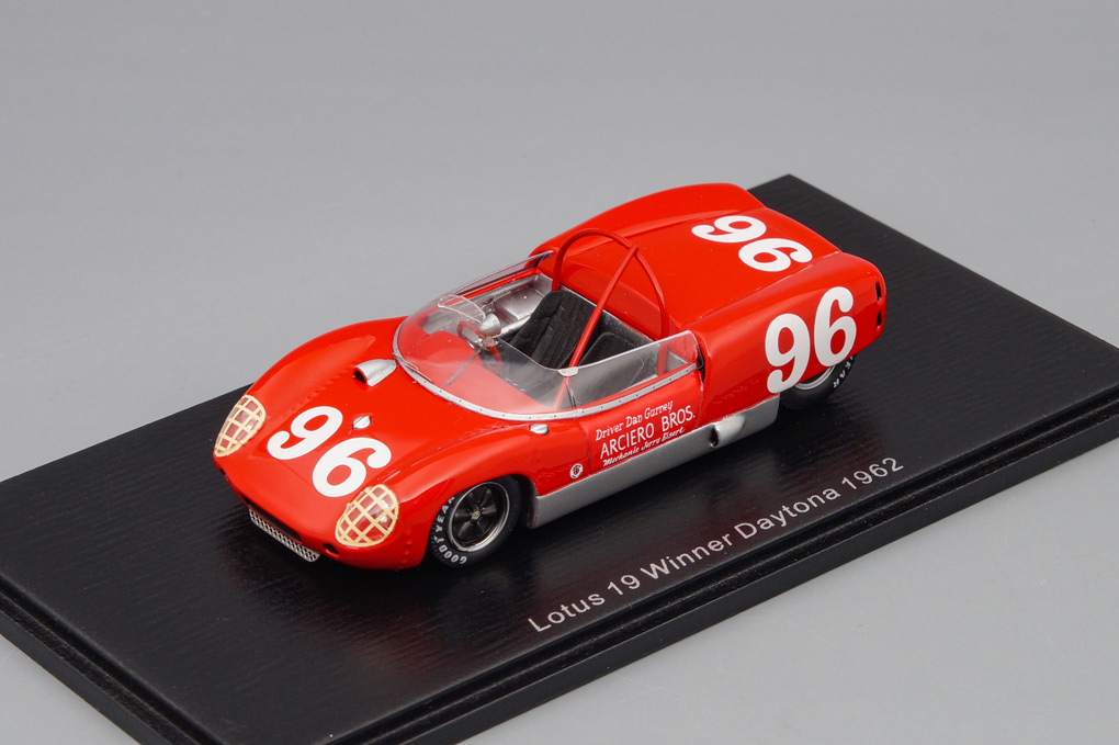 1:43 Lotus 19 #96 Winner Daytona 1962 Dan Gurney - 43DA62