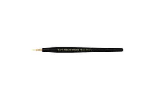 Кисть плоская HG Extra Small (натуральная, прорезиненная ручка) - 87157