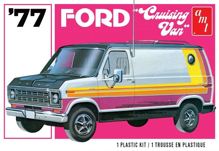 1:25 Сборная модель 1977 Ford Cruising Van - amts1108