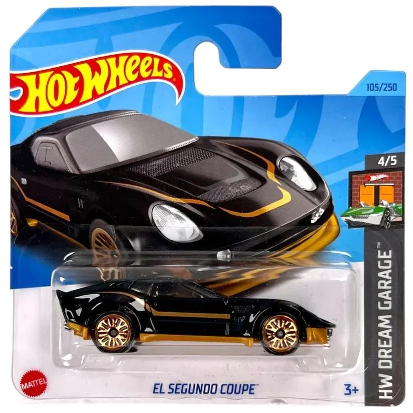 1:64 El Segundo Coupe Anodized black - HKJ96