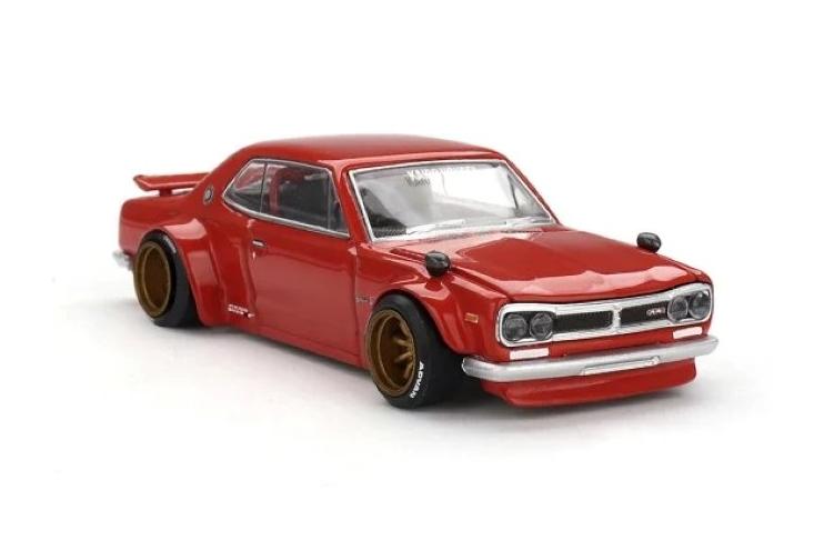 1:64 NISSAN Skyline 2000GT-R KPGC10 Kaido Street V1 (1973), red - KHMG175
