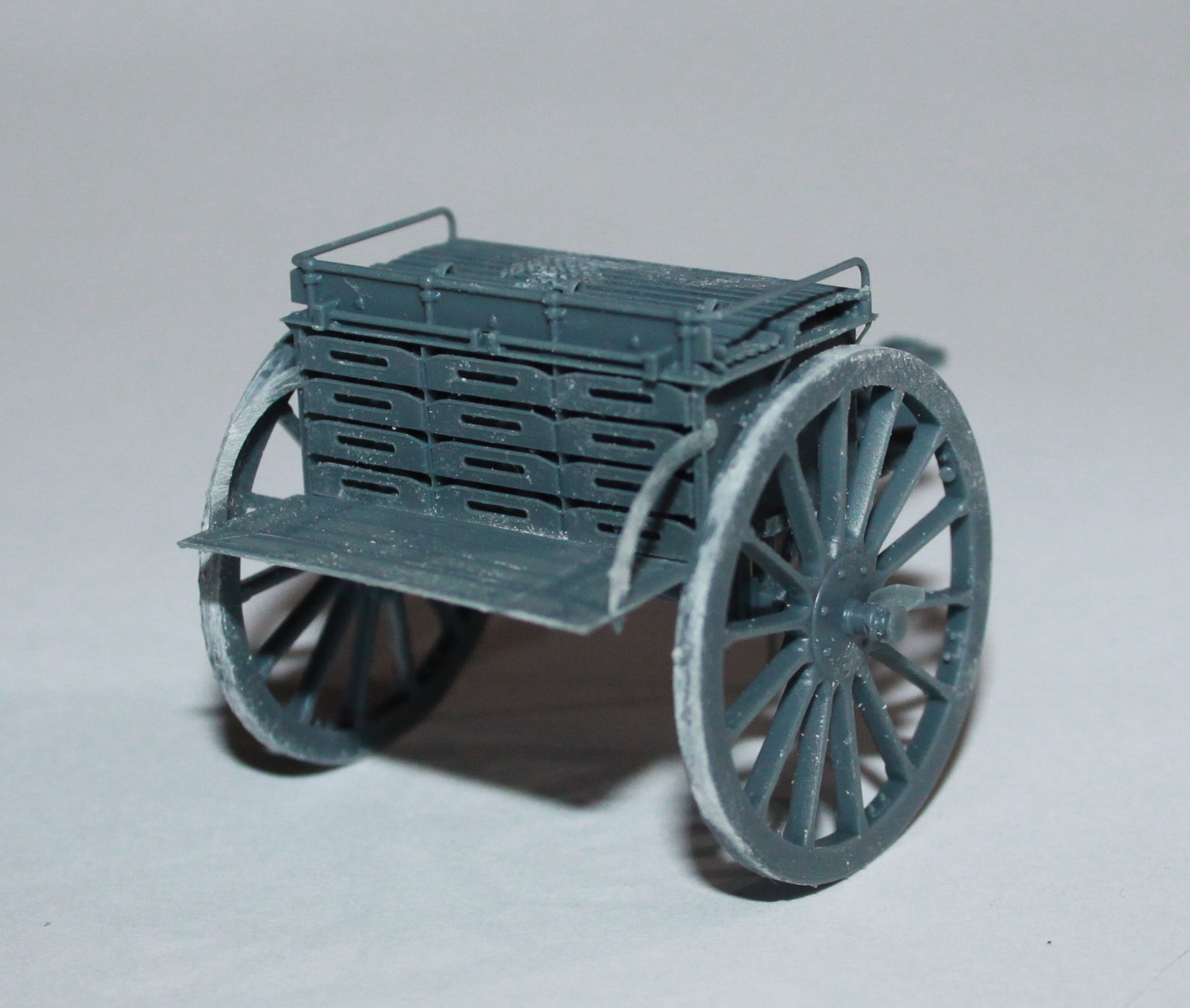 1:43 Сборная модель Задний ход зарядного ящика обр. 1900 г, - 4338