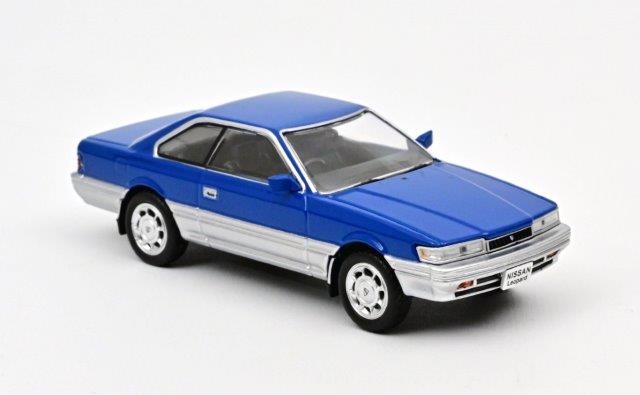 1:43 NISSAN Leopard (F31) 1986 Blue Metallic - 420179