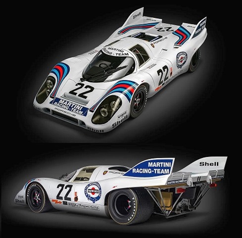1:8 Сборная модель Porsche 917KH MARTINI Edition #22 Sieger 24h LeMans 1971 (Bausatz/KIT) - HK122