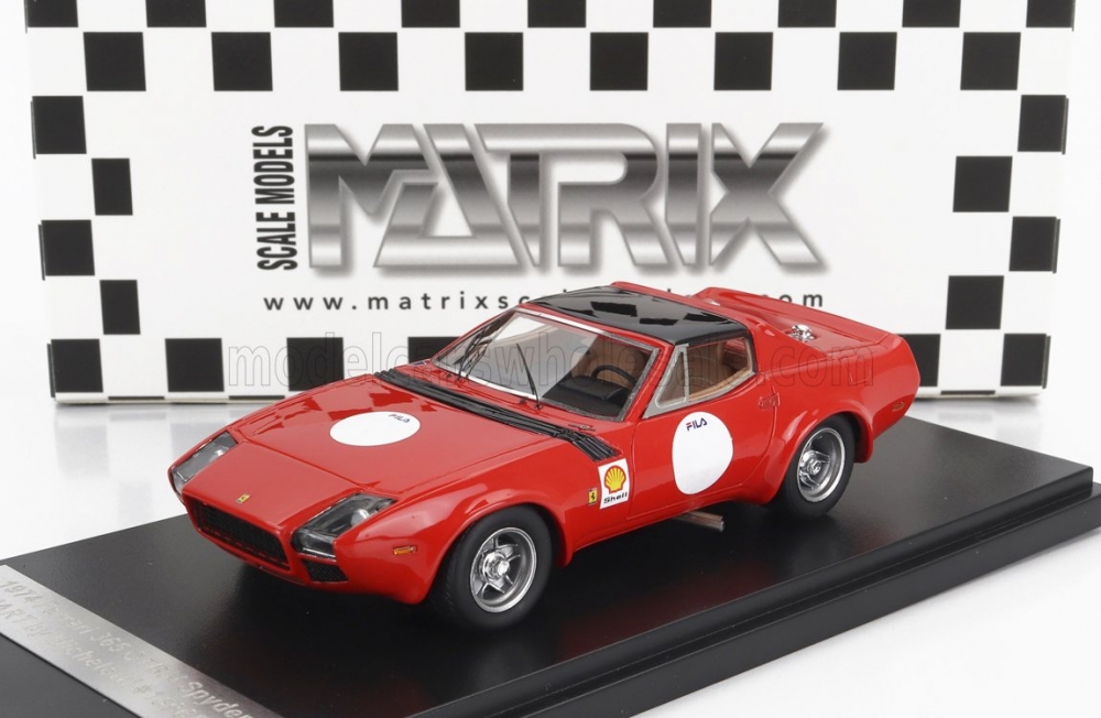 1:43 FERRARI 365 Gtb/4 Nart N0 Michelotti (1974), Red - MXR40604-023