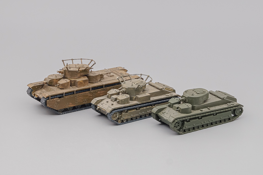 1:87 Набор танков: Т-35 (1933) / Т-28 (1935) / Т-28 (1935) - LOT01348