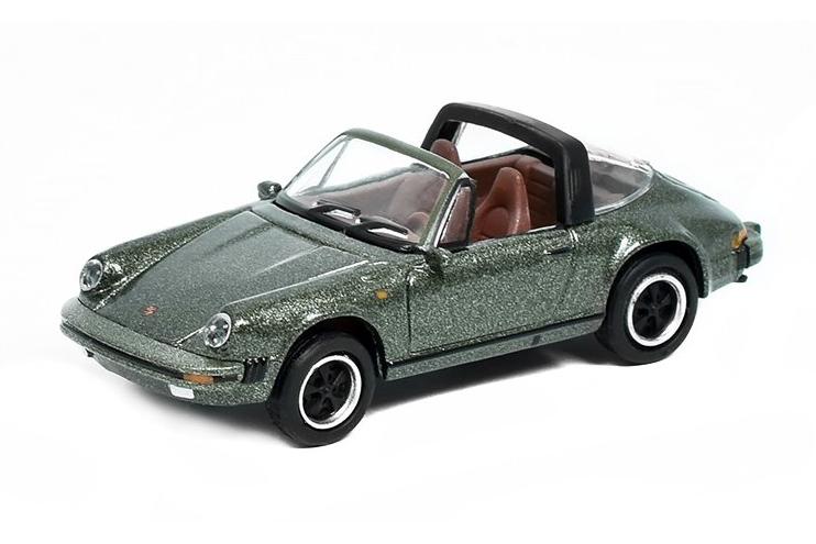 1:87 PORSCHE 911 Carrera 3.2 Cabriolet (1989), green - 452670300