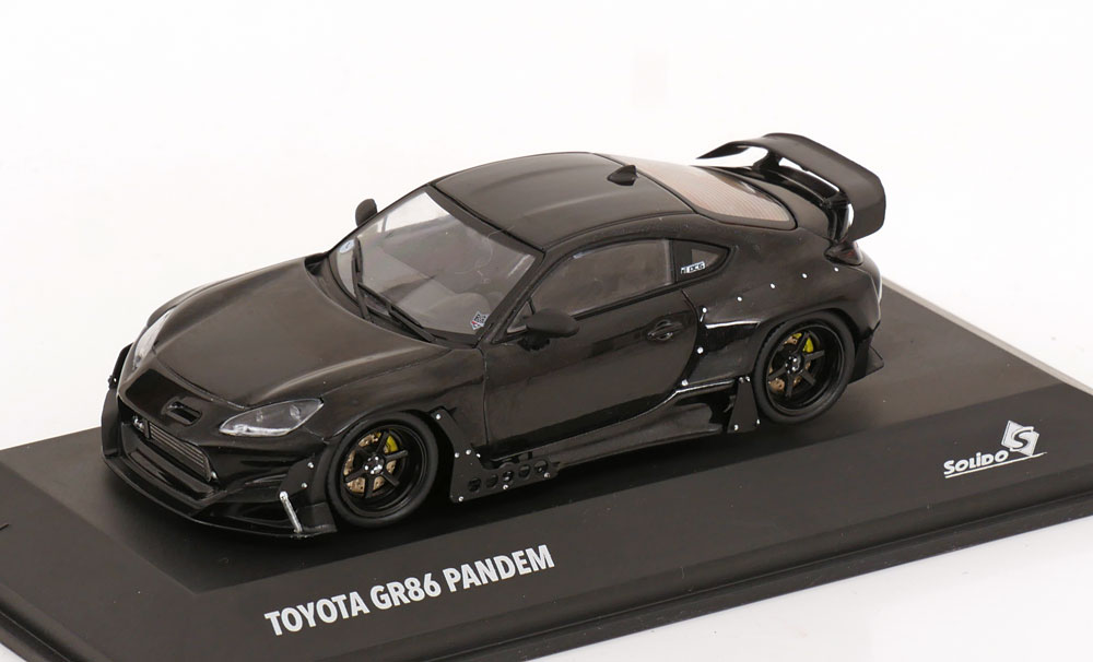 1:43 TOYOTA GR86 Pandem (2022), black - S4315104