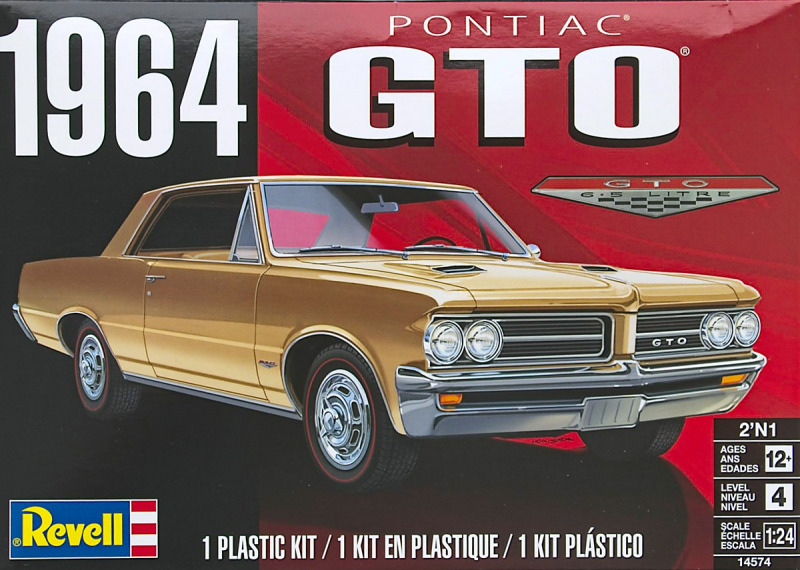 1:24 Сборная модель PONTIAC GTO Level 4 (1964) - 14574