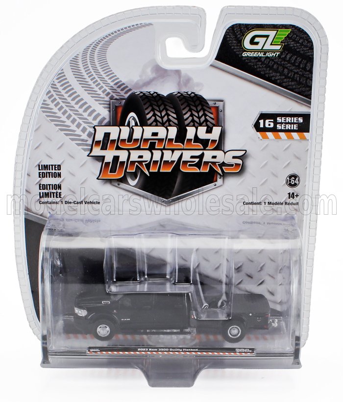 1:64 DODGE Ram 3500 Truck (2023), black - 46160F