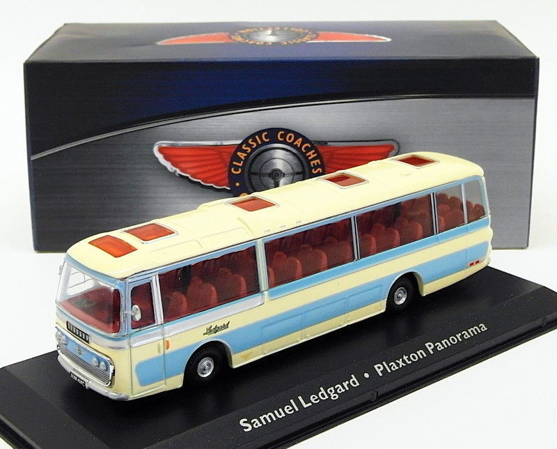 1:72 автобус LEYLAND Leopard Plaxton Panorama Coach 'Samuel Ledgards' 1965 Beige/Blue - 4642109