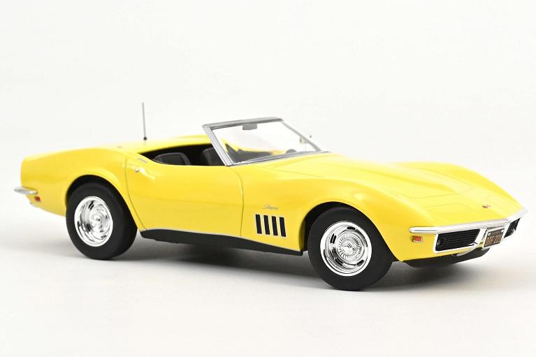 1:18 CHEVROLET Corvette Convertible (1969), Daytona yellow - 189039