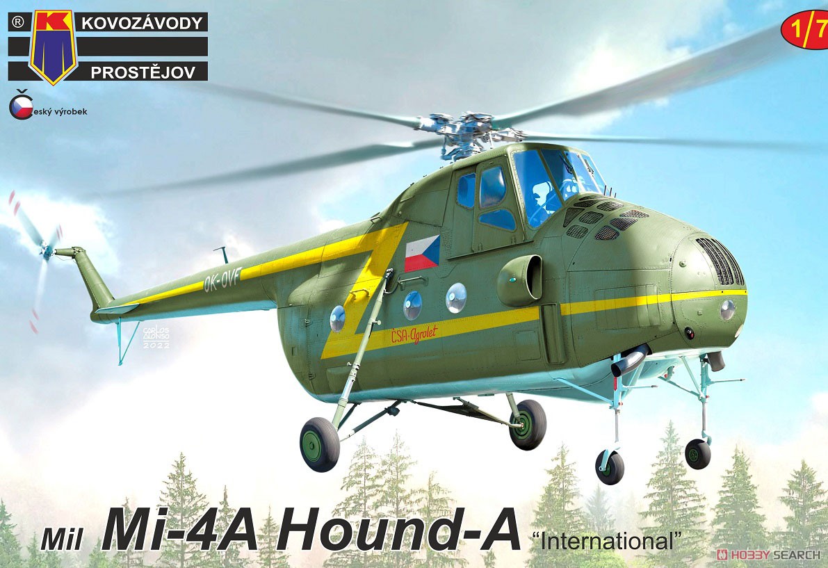 1:72 Сборная модель Mi-4A Hound-A „International“ - KPM0297