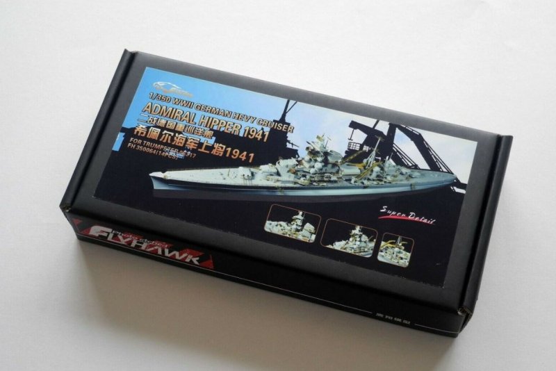 1:350 Фототравление WWII German Heavy Cruiser Admiral Hipper 1941 Detail Set - FH350064