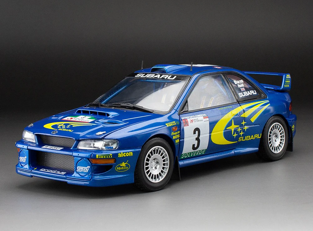 1:18 SUBARU IMPREZA S6 WRC ‘00 №3 R. BURNS / R.REID - WINNER TAP RALLYE DE PORTUGAL (2000) - 5751