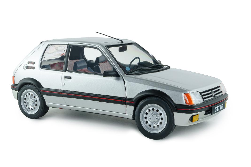 1:18 PEUGEOT 205 1.6 GTi GRIFFE (1989), silver - S1801718