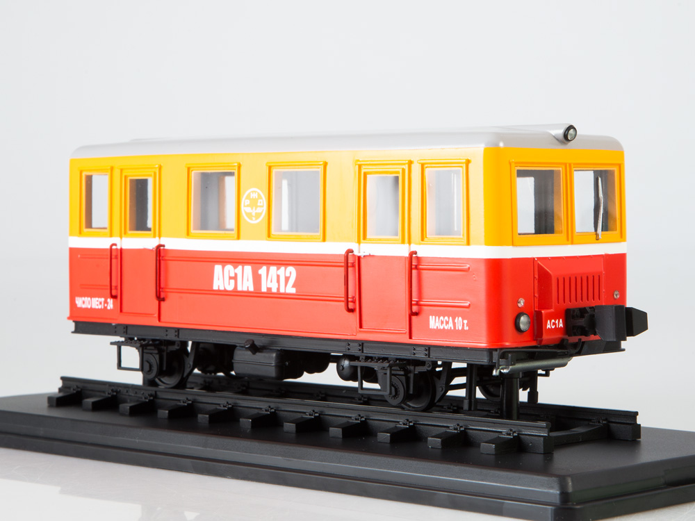 1:43 Автомотриса служебная АС-1А - 0074MP