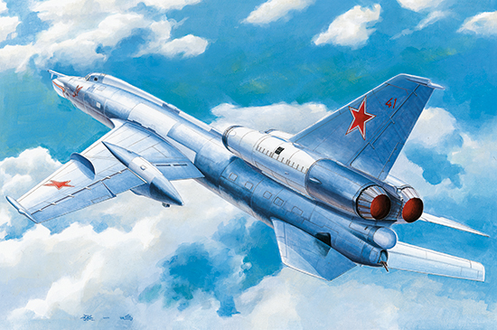 1:72 Сборная модель Советский тактический бомбардировщик Ту-22 'Блиндер' - 01695