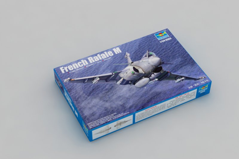 1:144 Сборная модель Французский самолет Rafale M - 03914