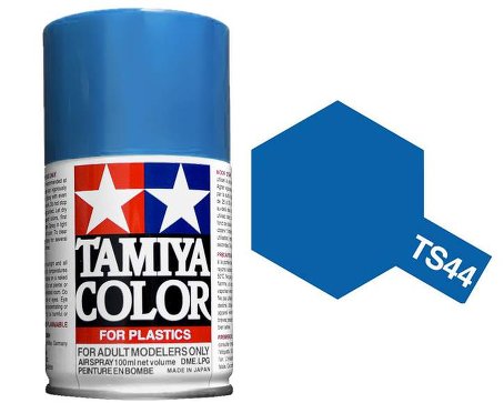 Краска спрей блестящий синий TS-44 Brilliant Blue (в баллоне), 100 мл. - 85044