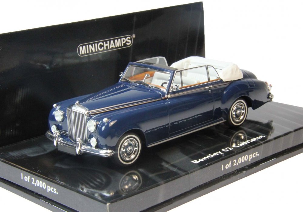 1:43 BENTLEY S2 Cabriolet (1960), blue - 436139960