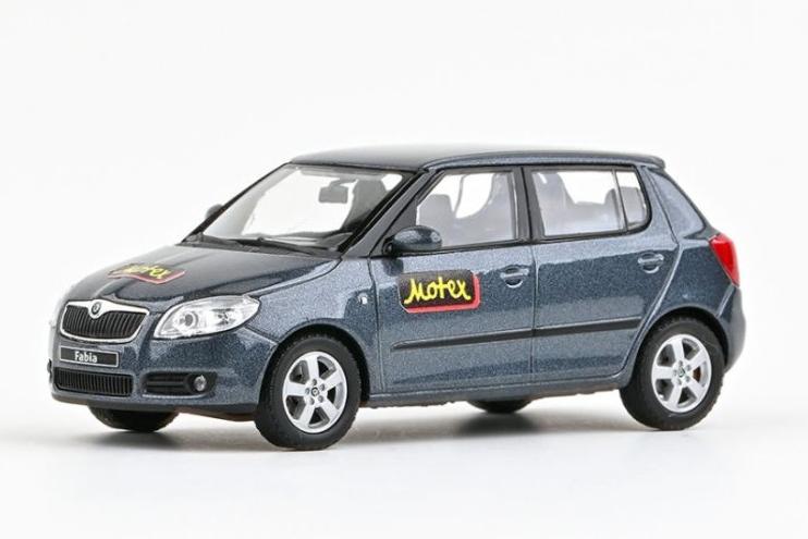 1:43 SKODA Fabia II (2006), gray - 008F14